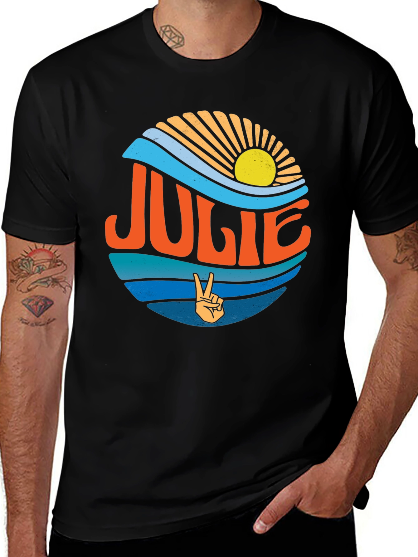 Julie Retro Wave T-Shirt