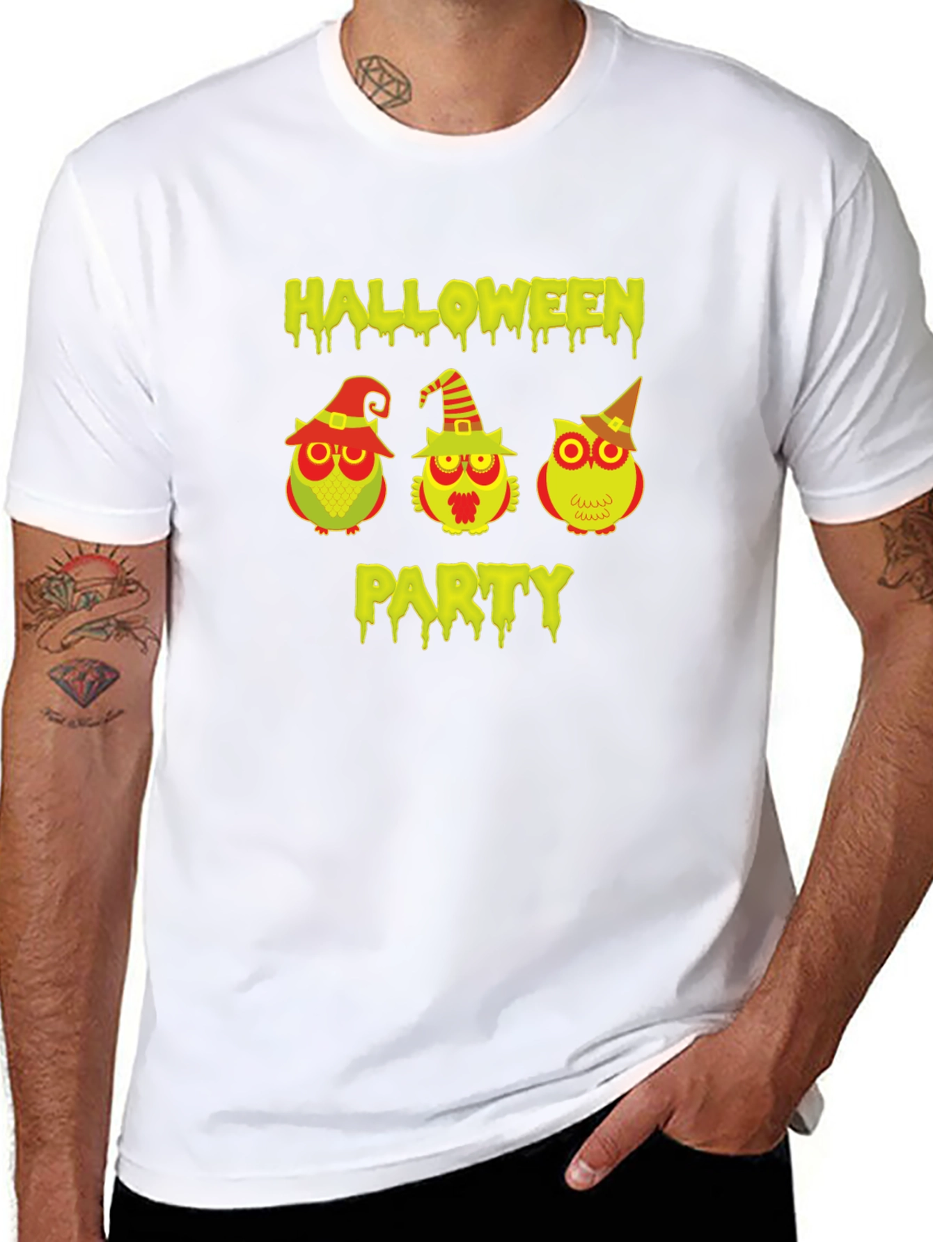 Halloween Party Owl T-Shirt