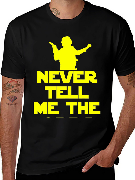 Star Wars Han Solo Never Tell Me the Odds T-Shirt