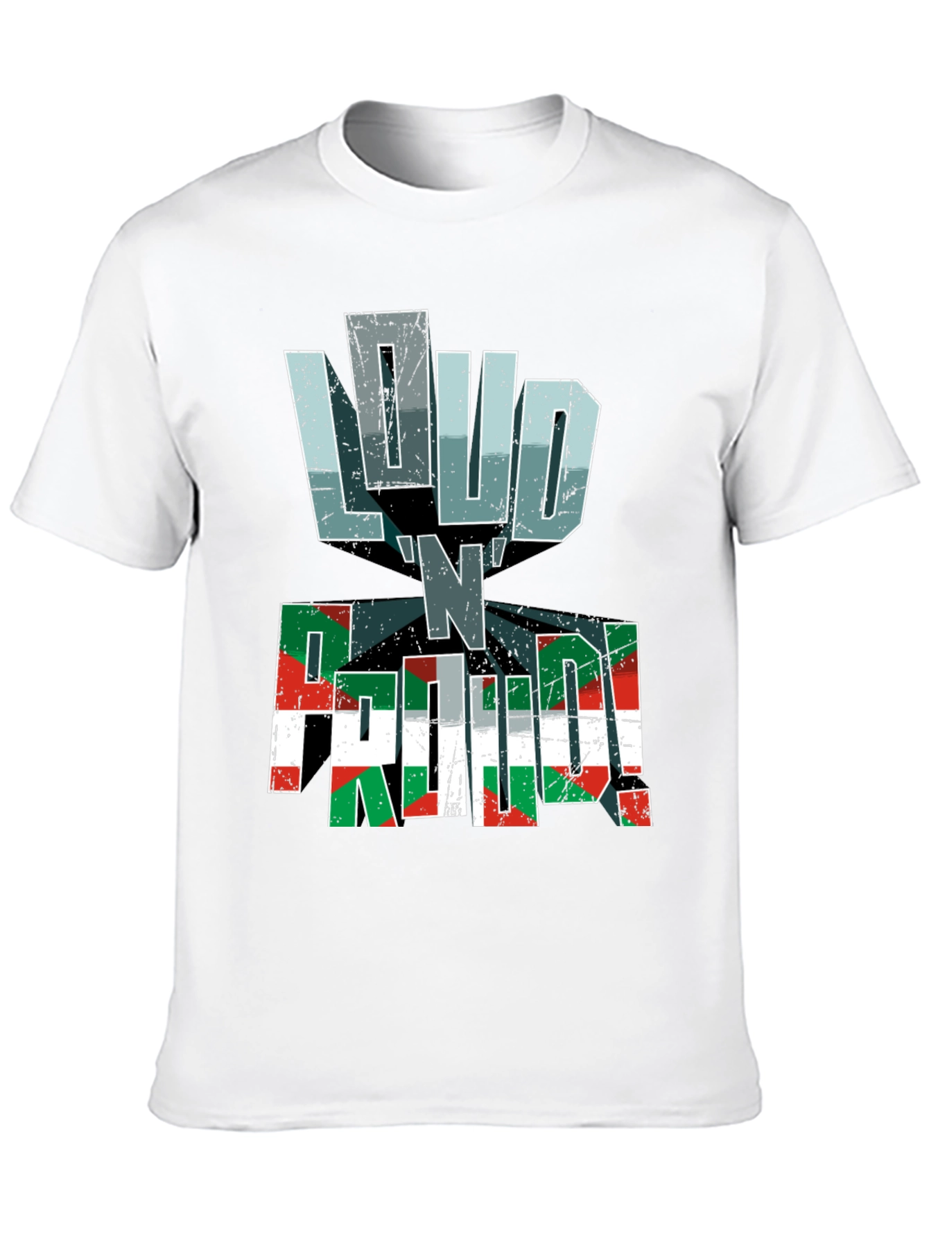 Loud N Proud Basque Flag T-Shirt