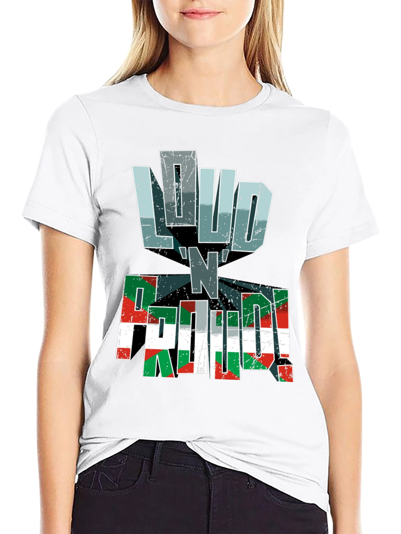 Loud N Proud Basque Flag T-Shirt