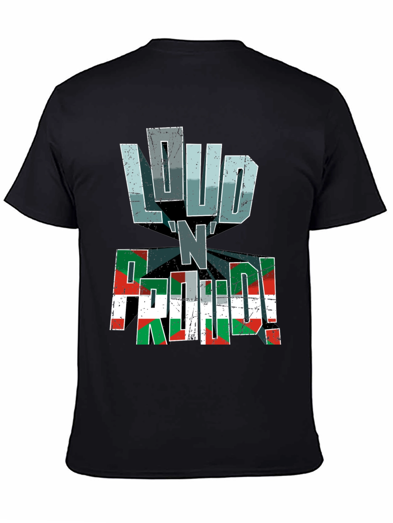 Loud N Proud Basque Flag T-Shirt