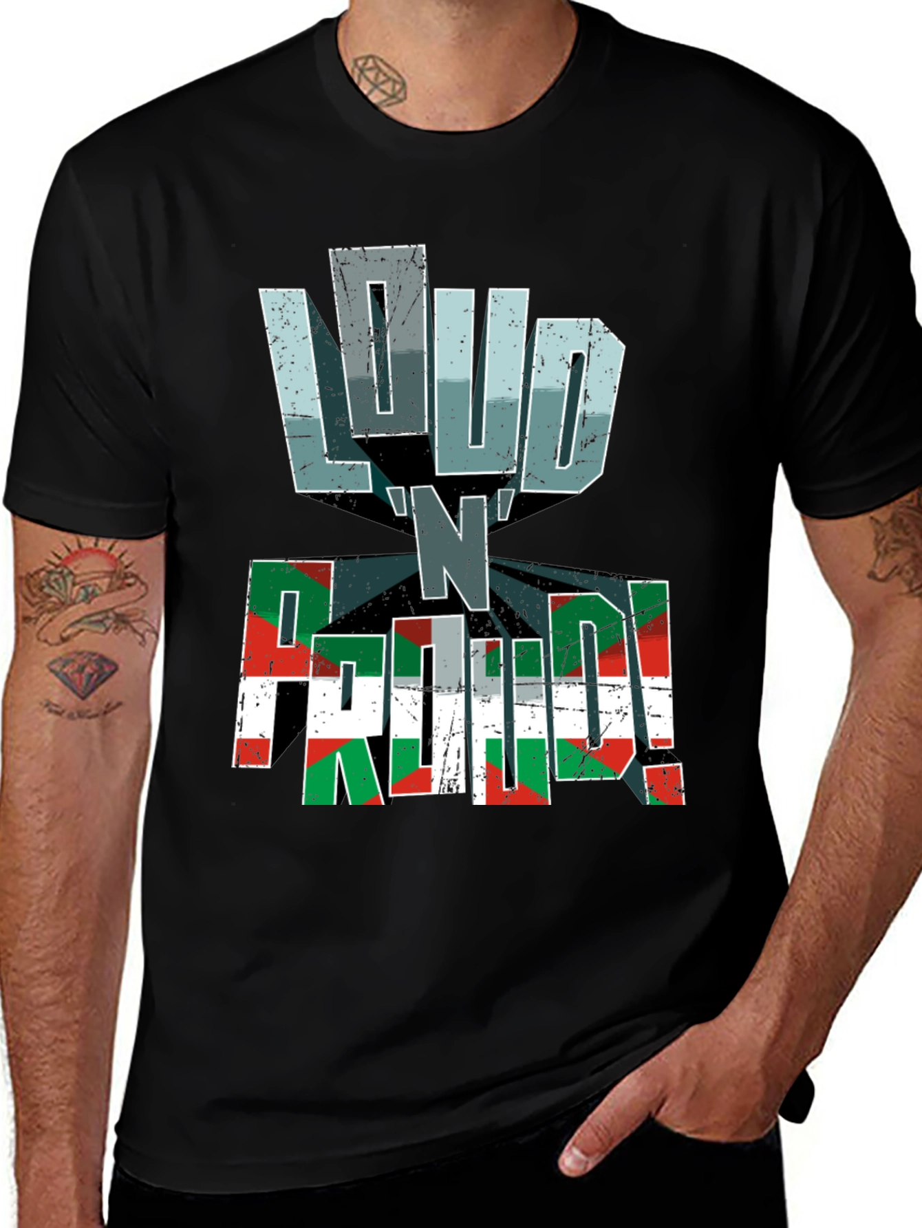 Loud N Proud Basque Flag T-Shirt