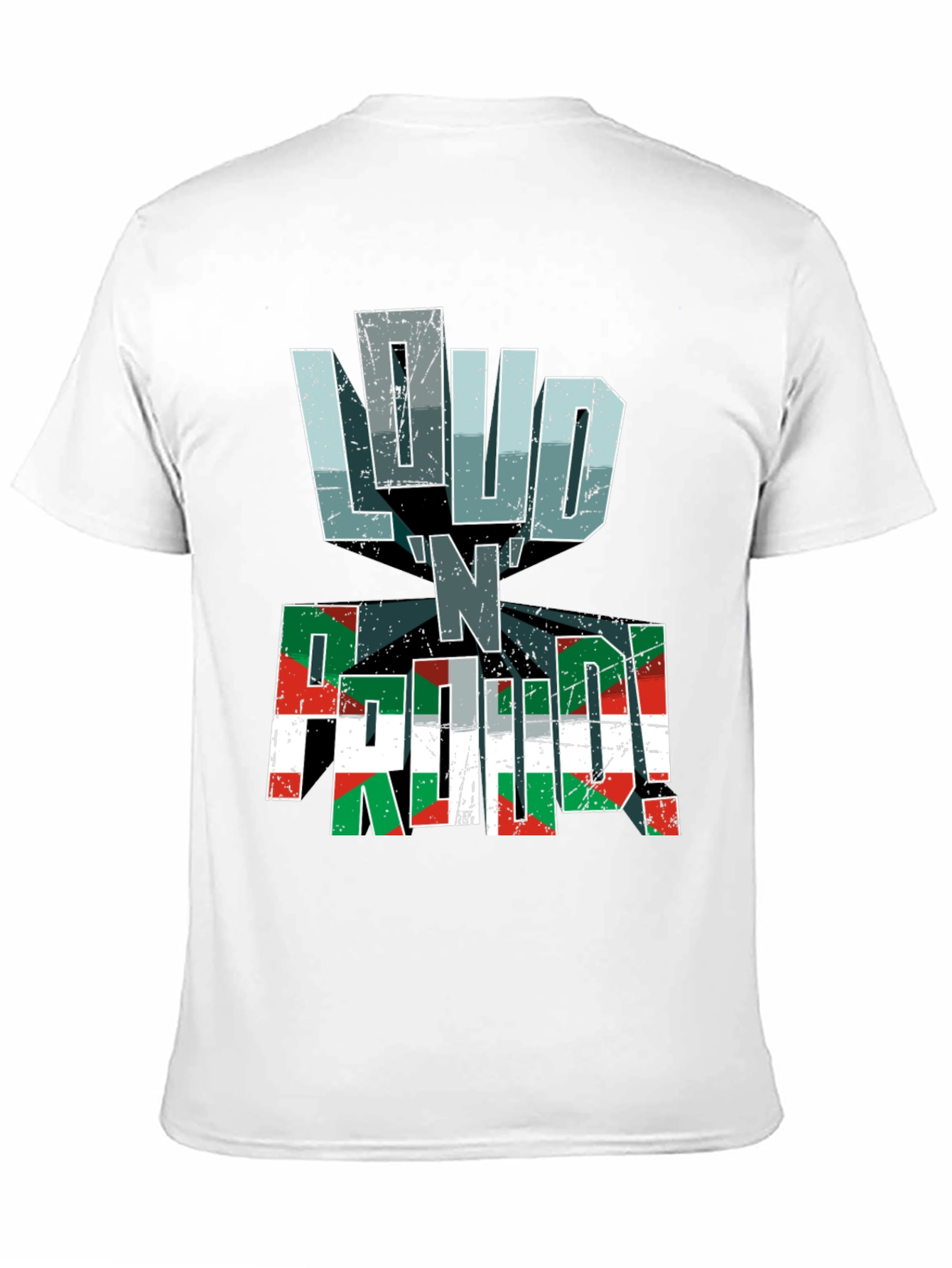 Loud N Proud Basque Flag T-Shirt