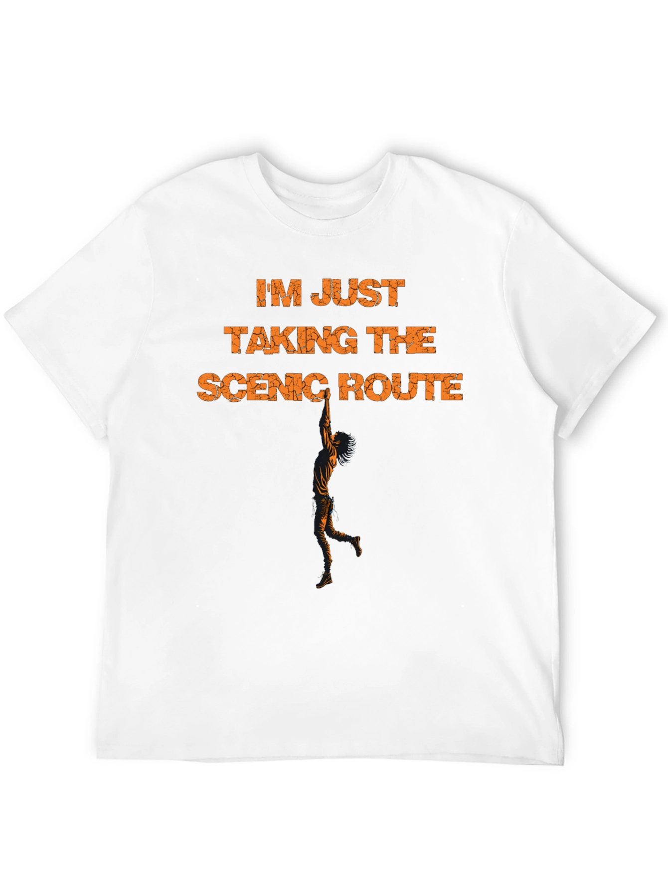 Scenic Route Graphic Tee - Black Cotton Blend