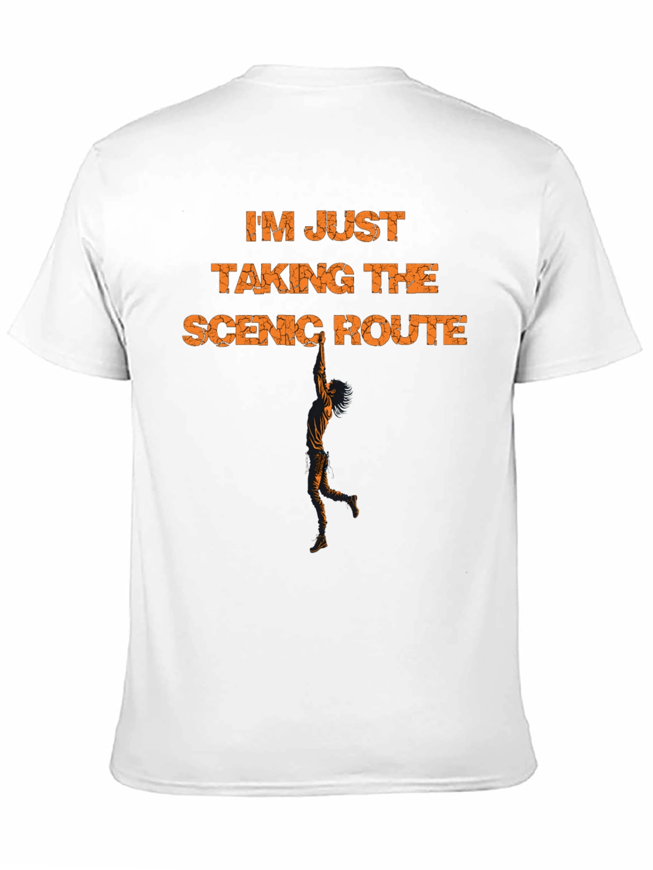 Scenic Route Graphic Tee - Black Cotton Blend