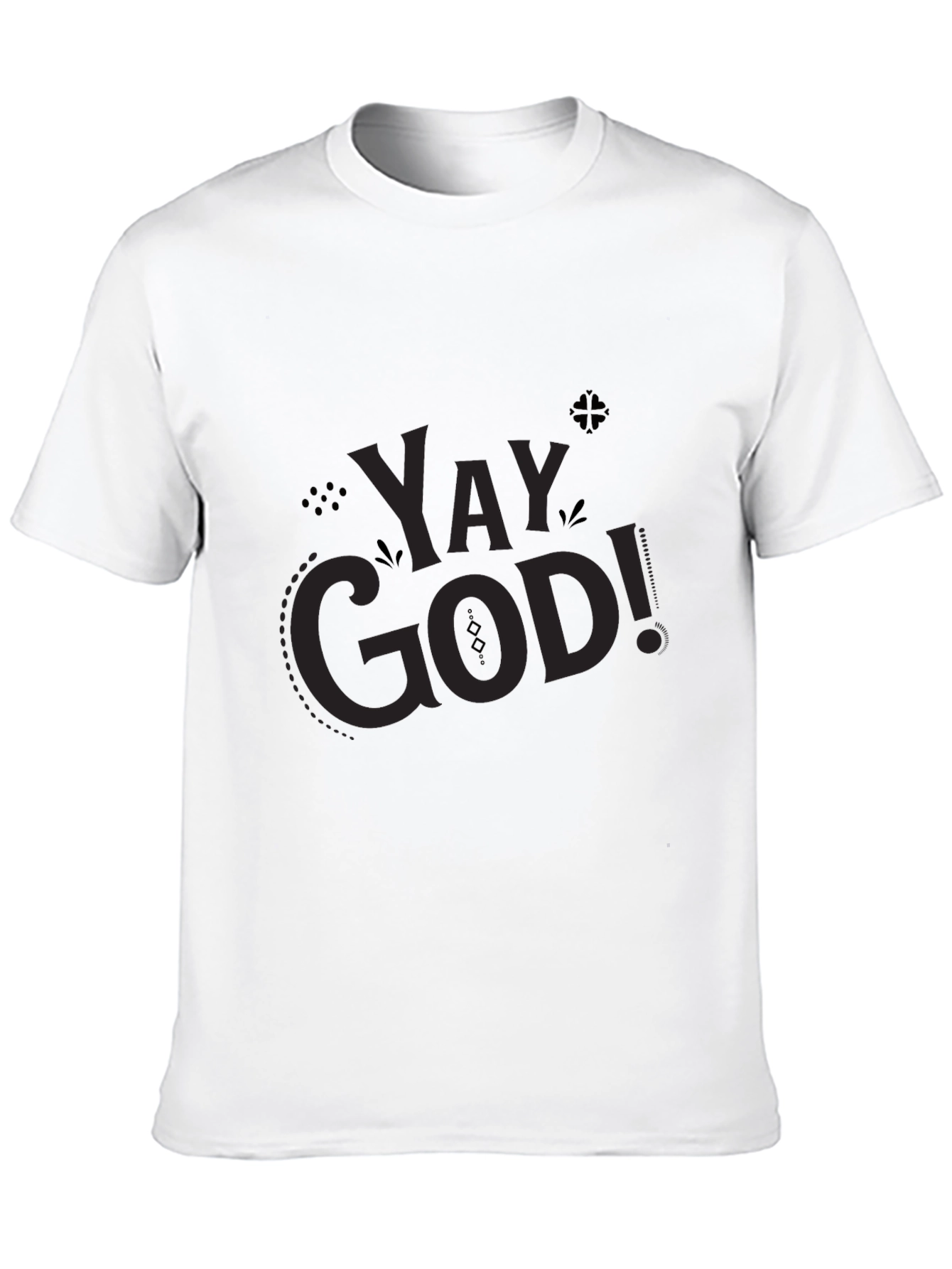 Yay God! Black T-Shirt