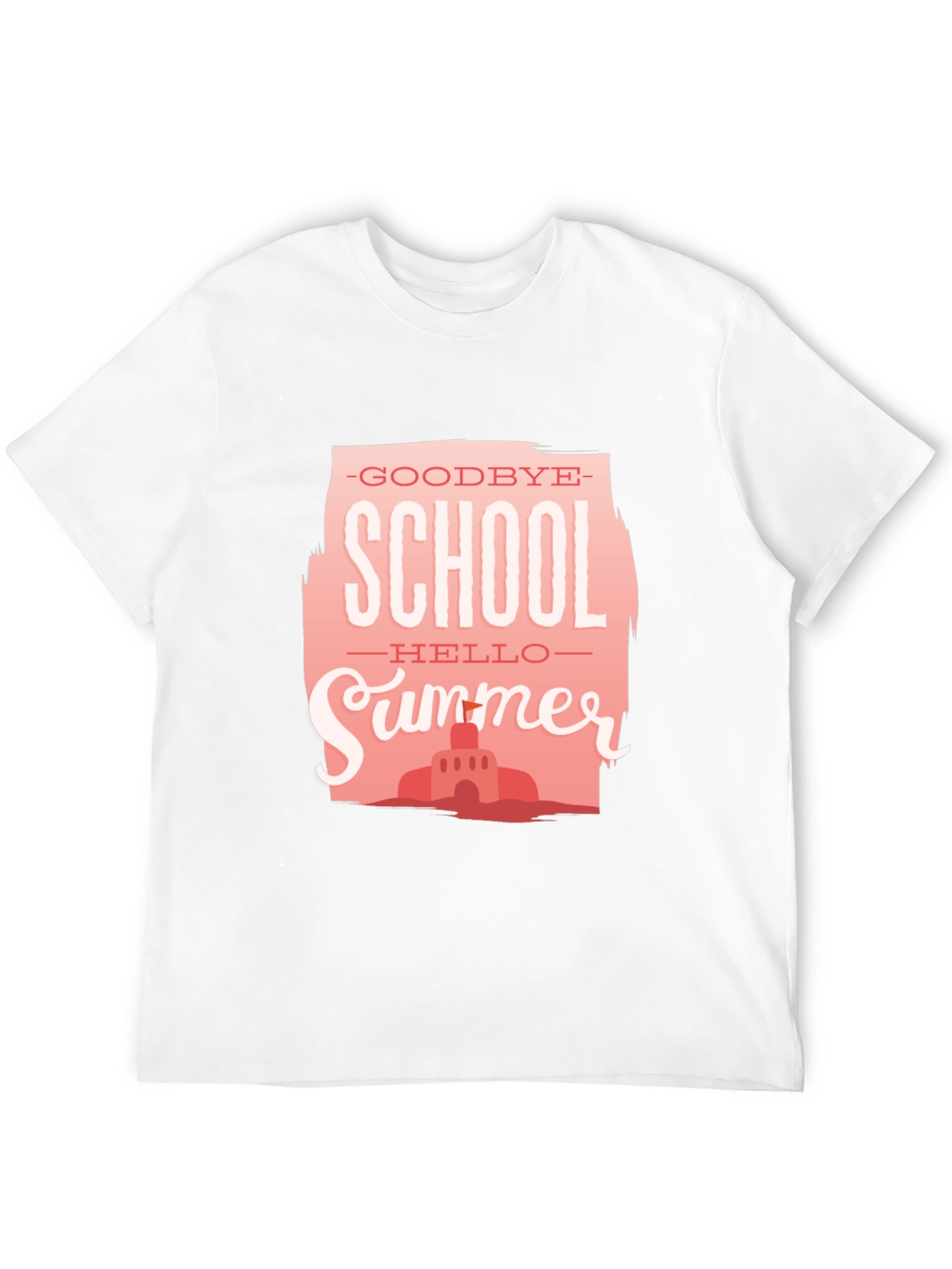 Goodbye School Hello Summer Graphic Tee