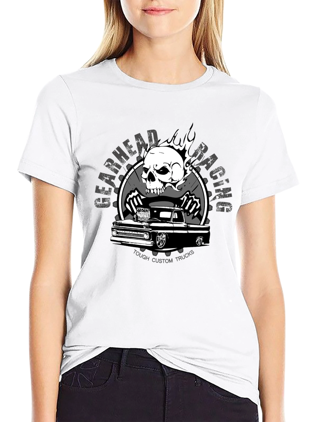Gearhead Racing Tough Custom Trucks T-Shirt