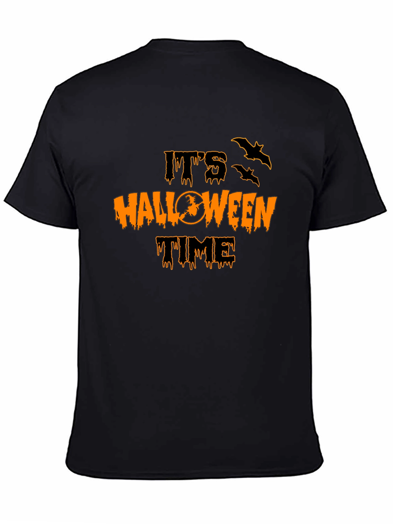 Its Halloween Time Black T-Shirt