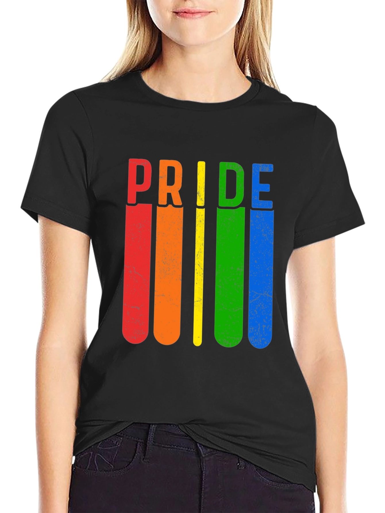 Pride Rainbow Stripe T-Shirt