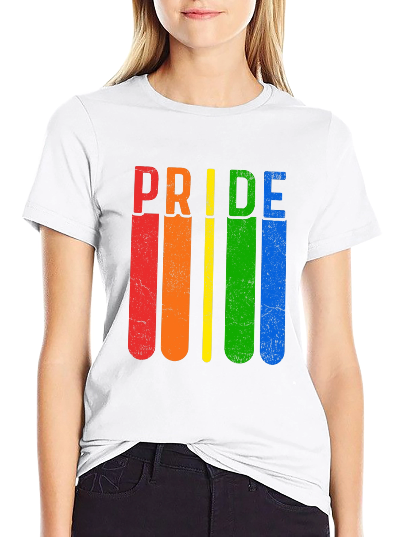 Pride Rainbow Stripe T-Shirt