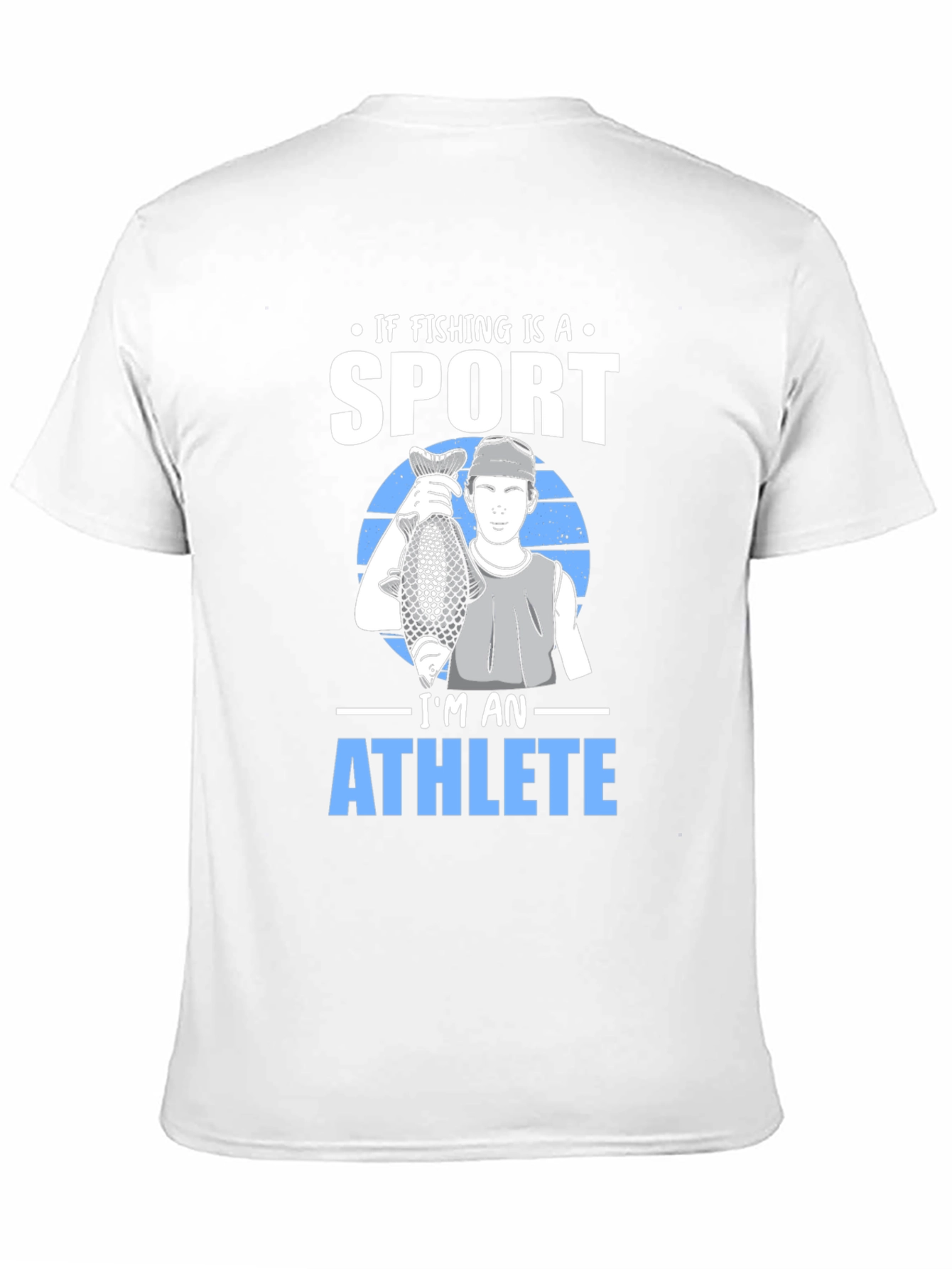 Fishing Sport Athlete Black T-Shirt