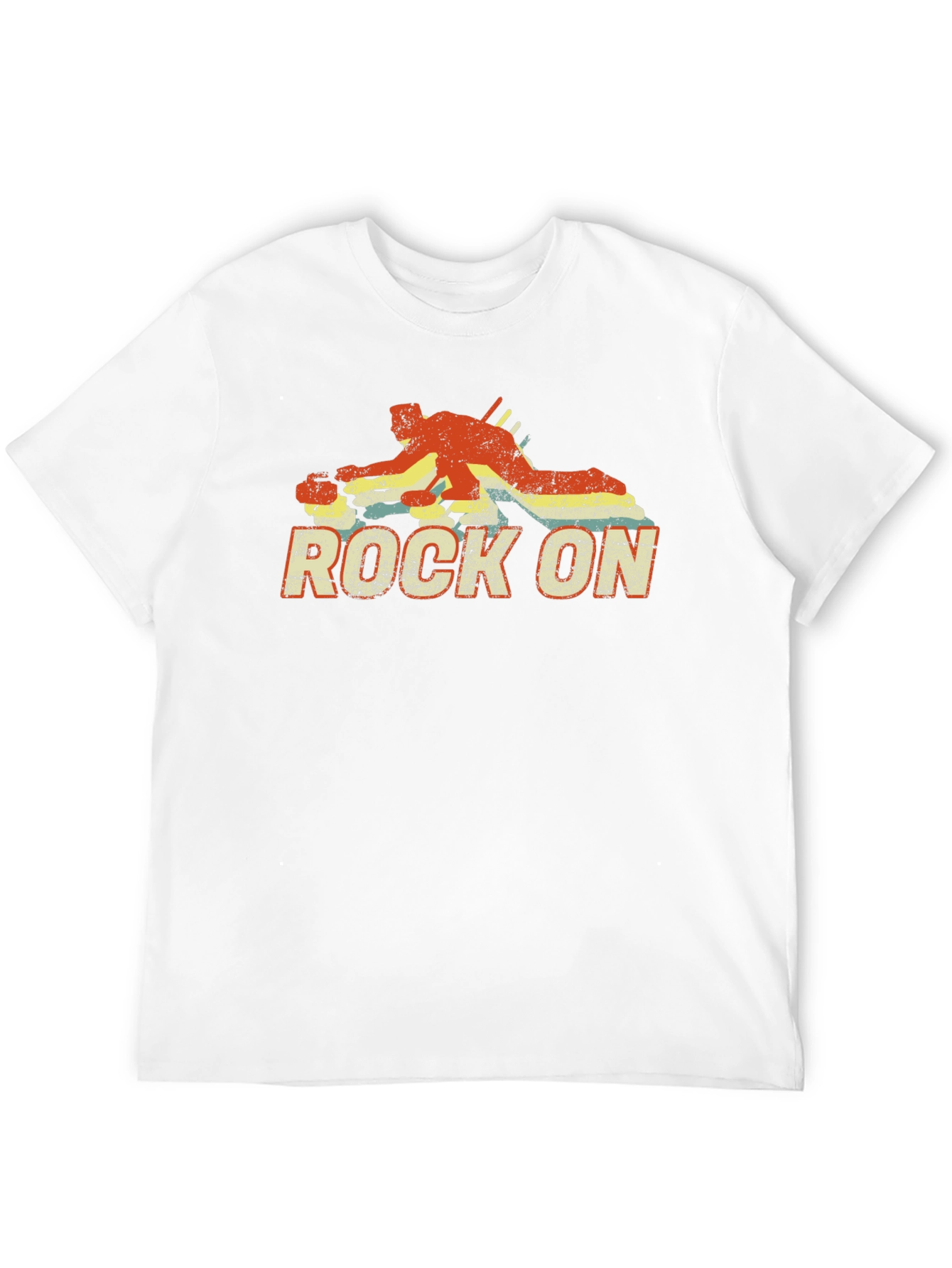 Rock On Billiards Graphic Tee - Black