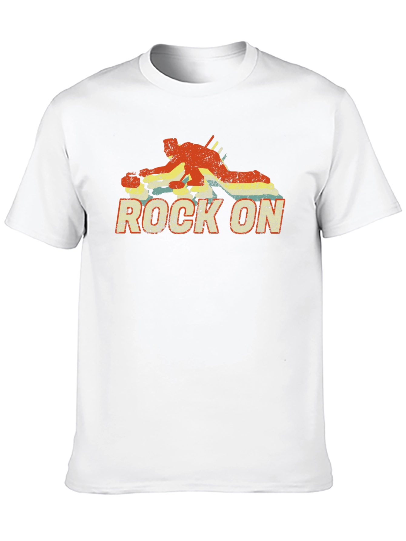 Rock On Billiards Graphic Tee - Black