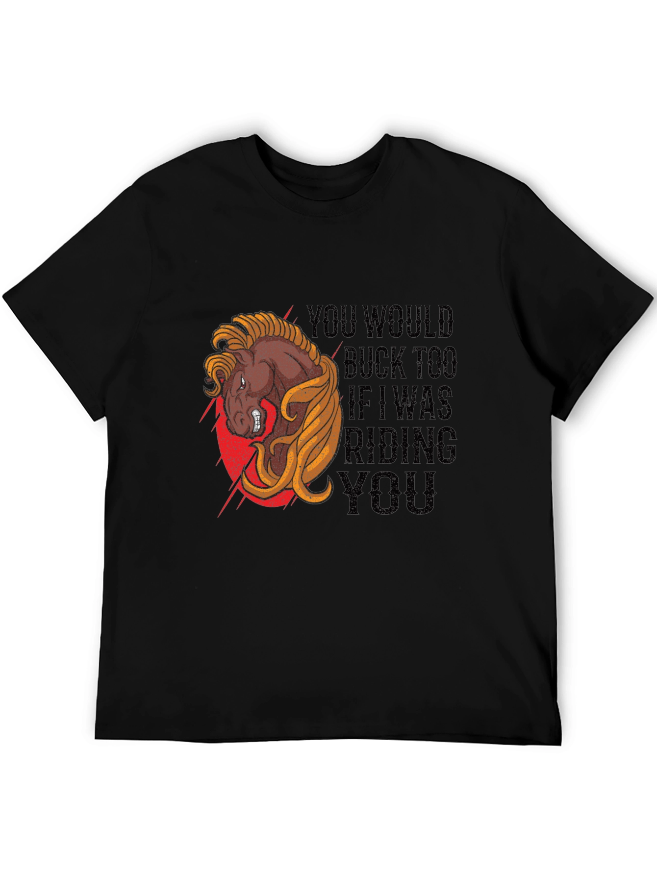 Buck Too Horse Graphic Tee