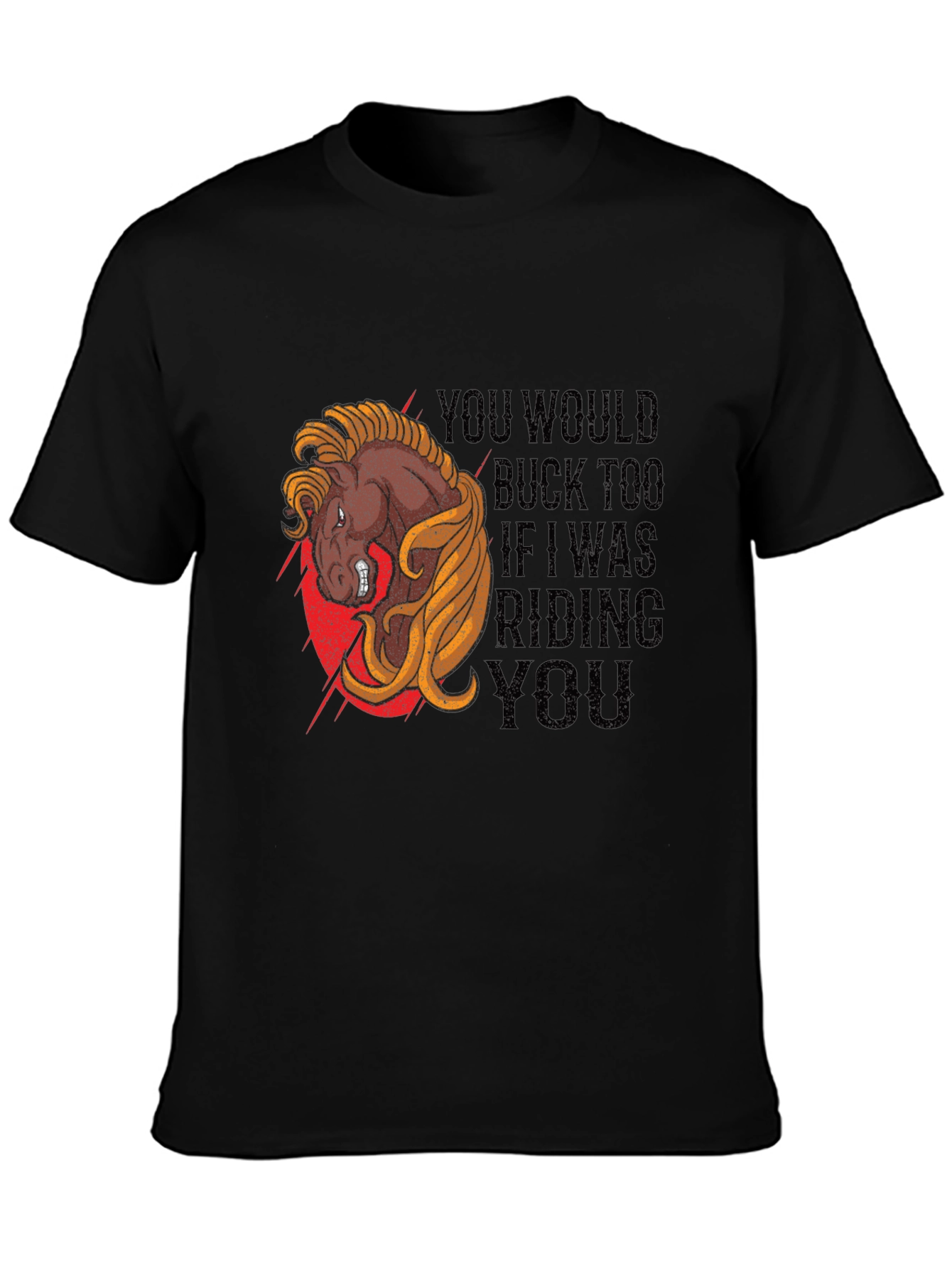 Buck Too Horse Graphic Tee
