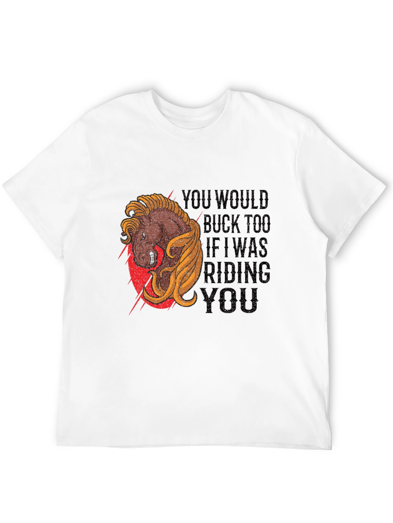 Buck Too Horse Graphic Tee