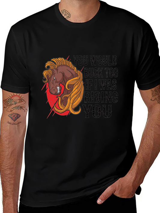 Buck Too Horse Graphic Tee