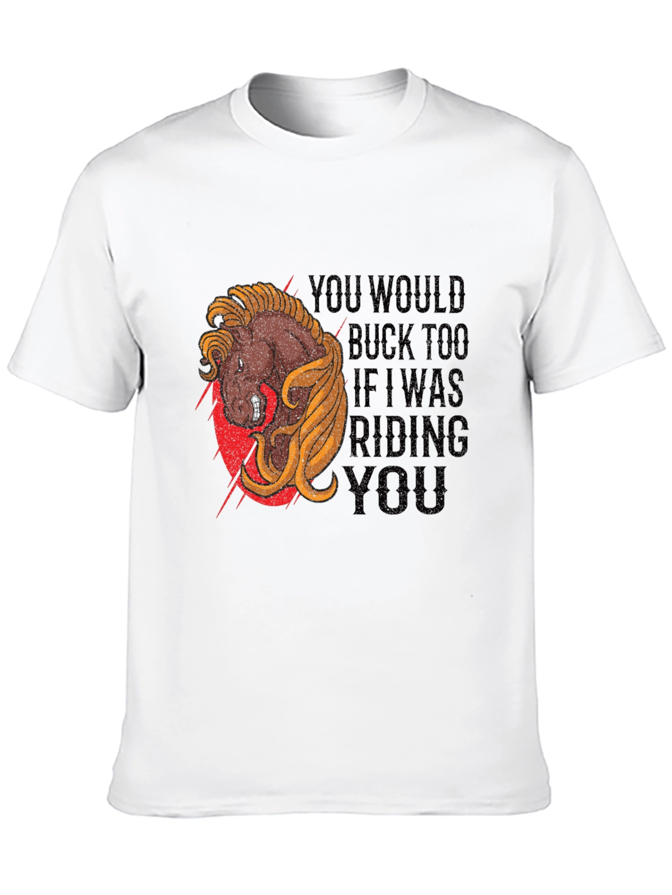 Buck Too Horse Graphic Tee