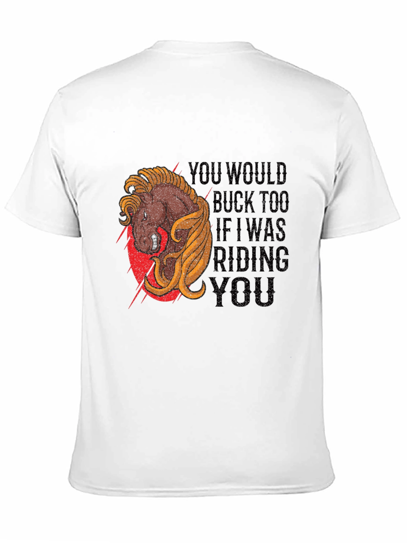 Buck Too Horse Graphic Tee