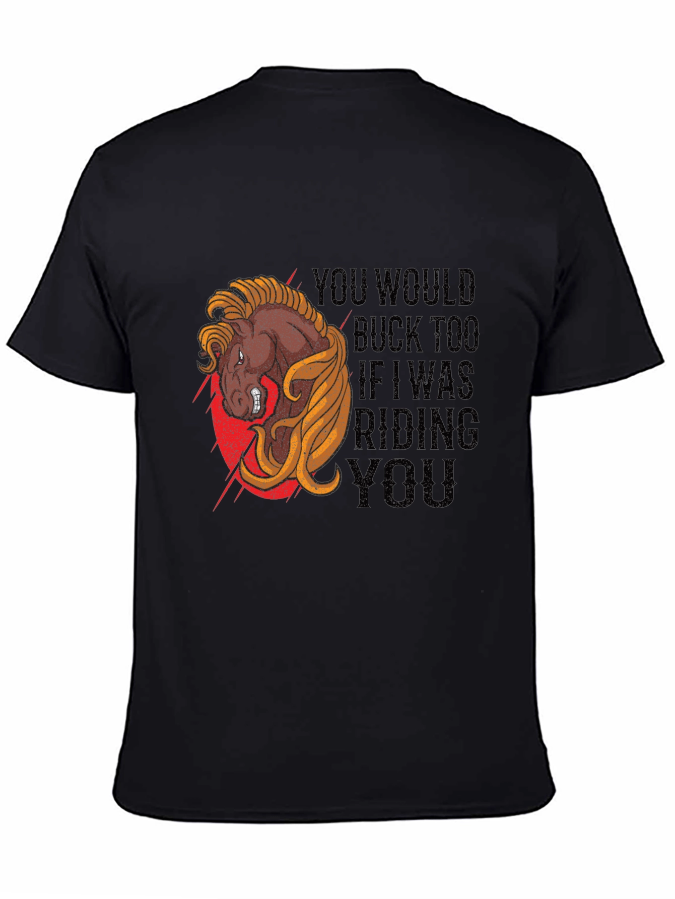 Buck Too Horse Graphic Tee