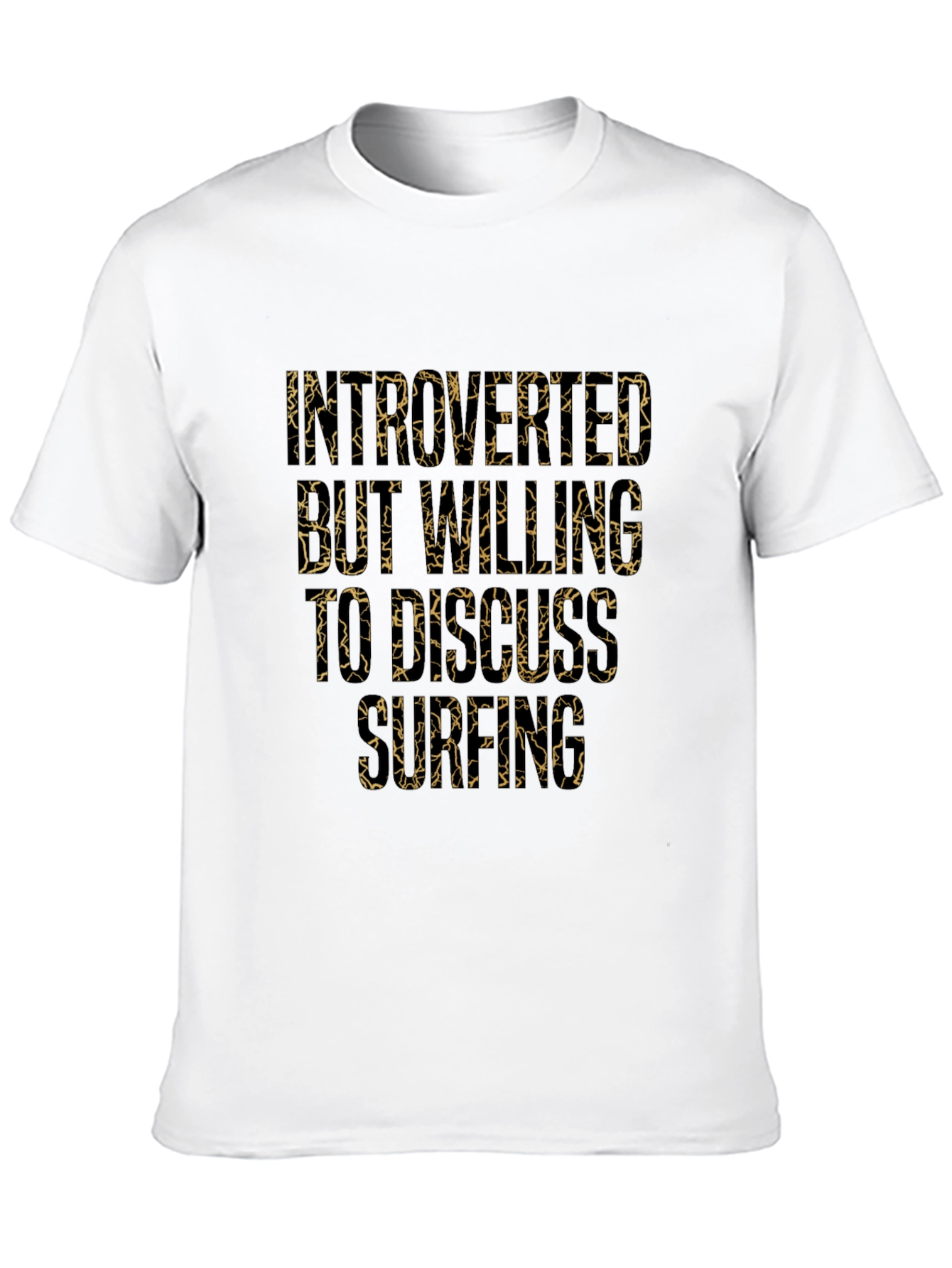 Introverted But Willing To Discuss Surfing T-Shirt