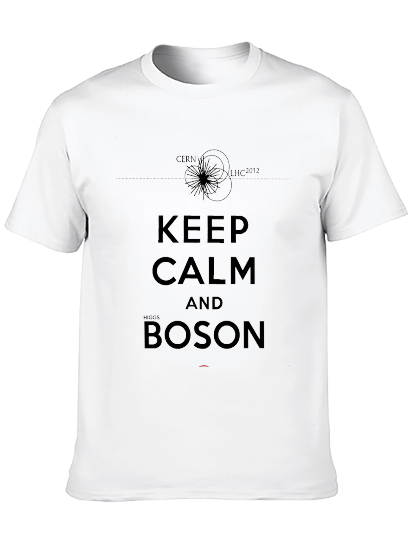 Keep Calm and Boson Black T-Shirt