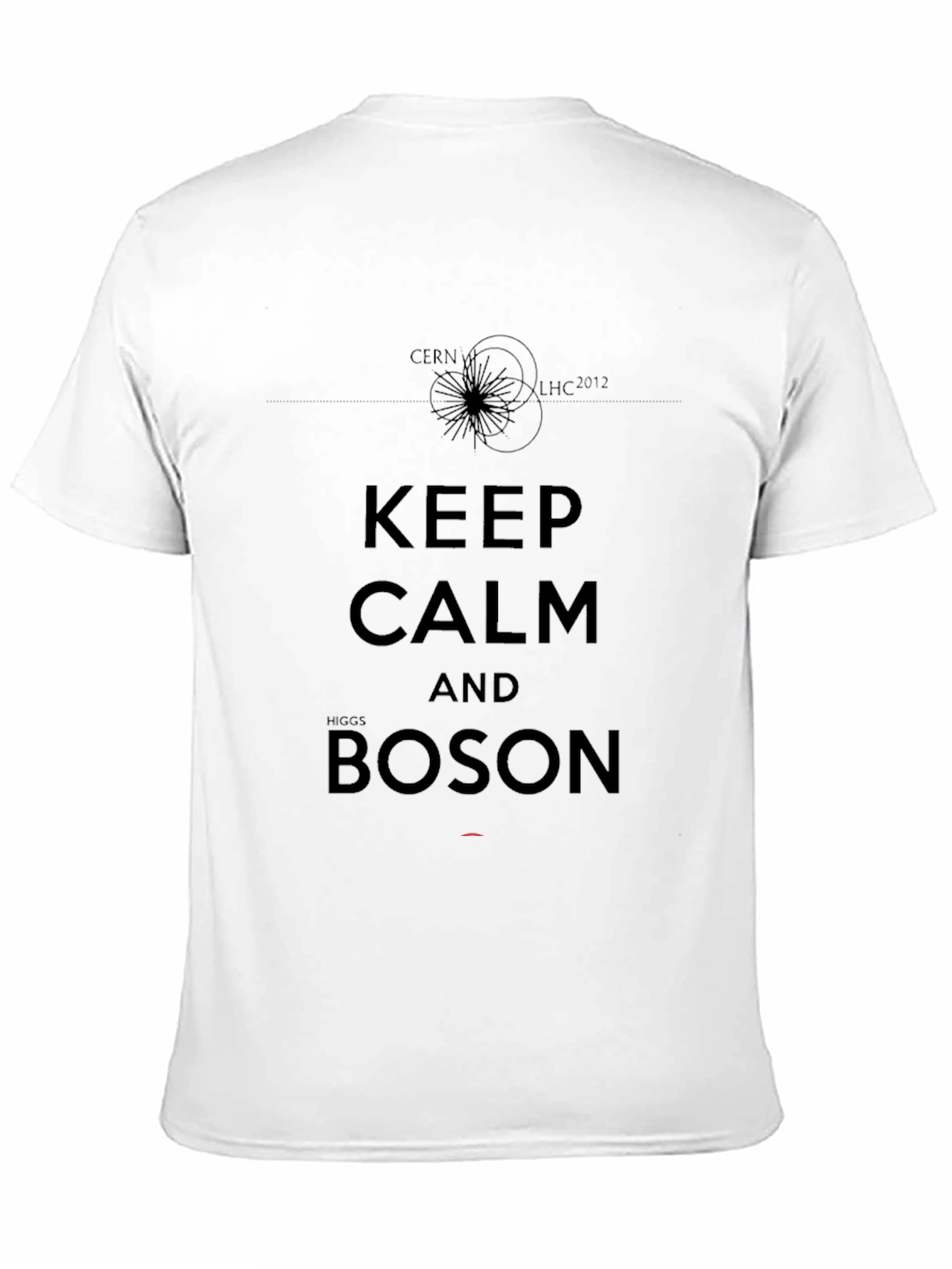 Keep Calm and Boson Black T-Shirt