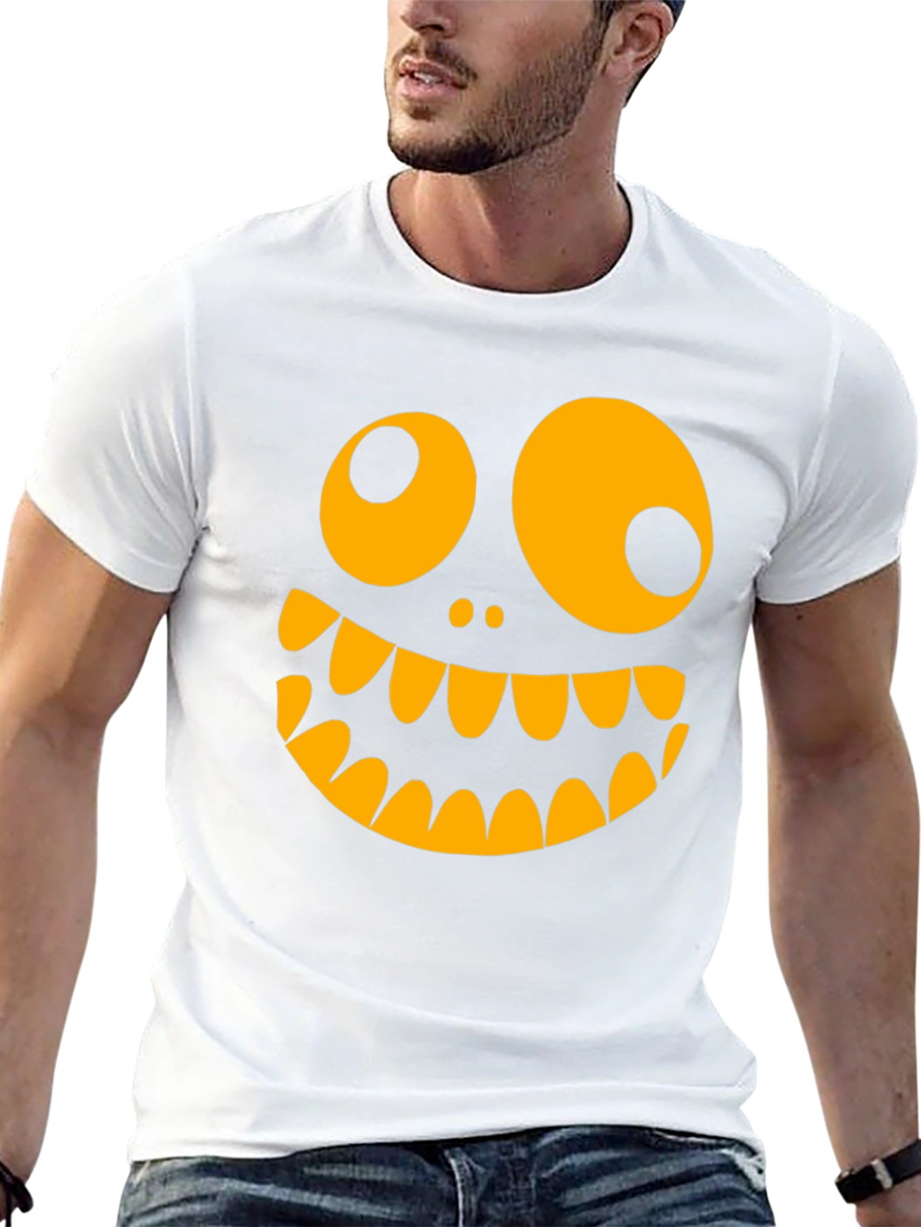 Monster Face Halloween T-Shirt