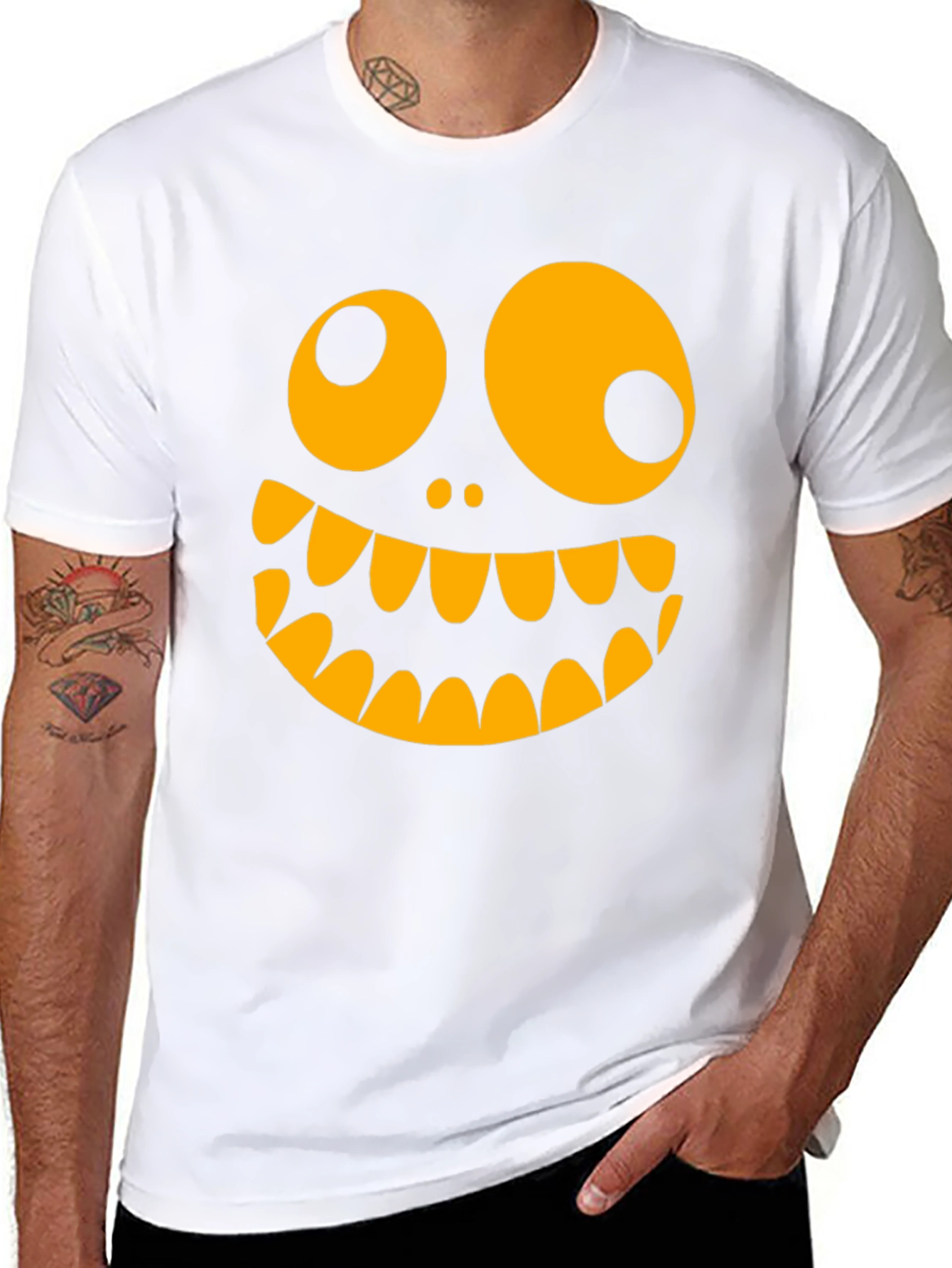 Monster Face Halloween T-Shirt