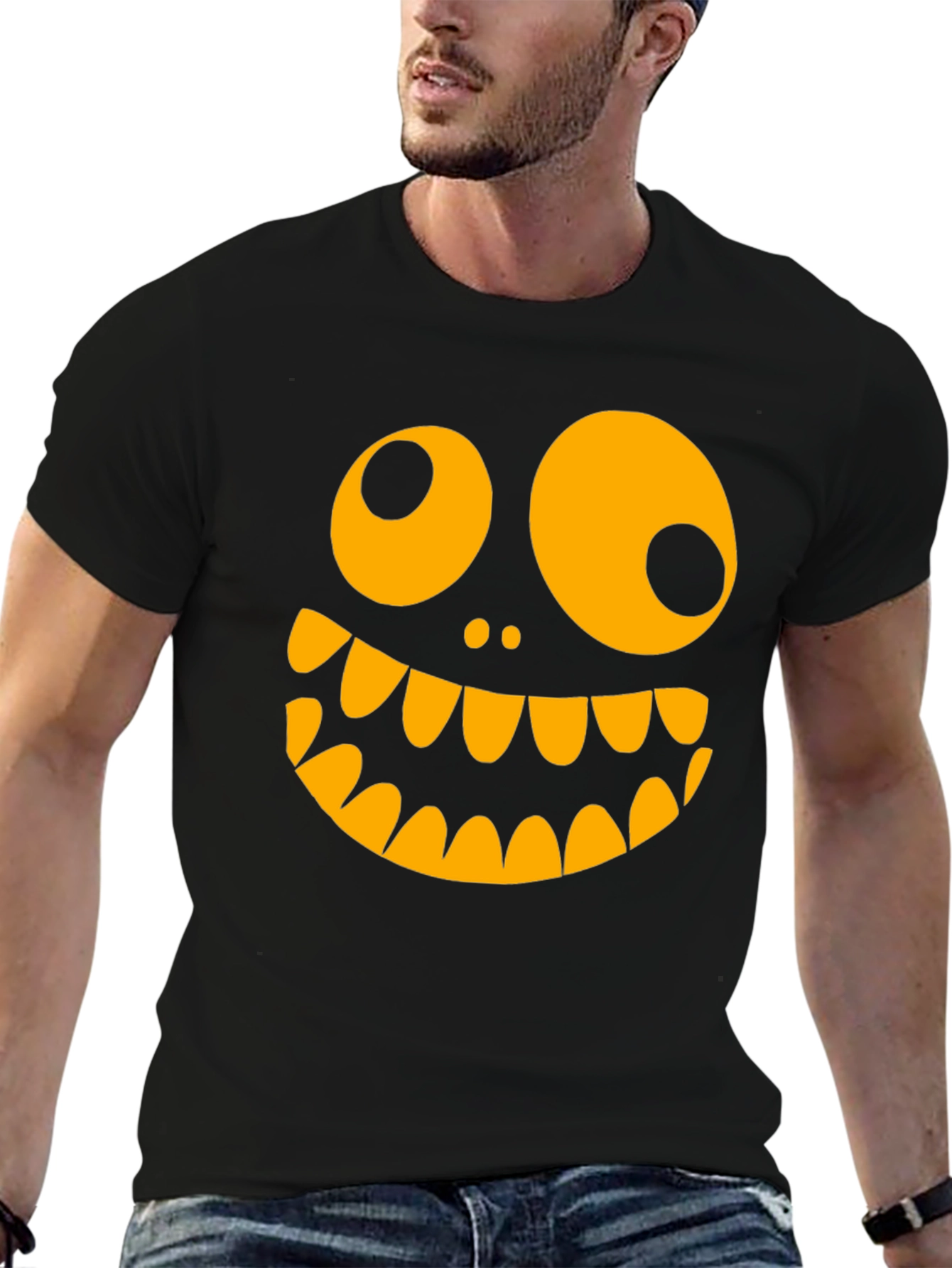 Monster Face Halloween T-Shirt