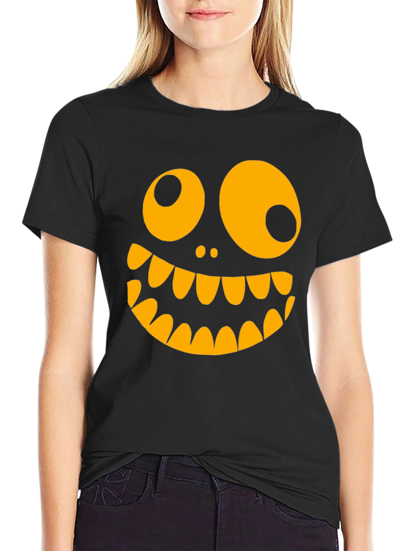 Monster Face Halloween T-Shirt