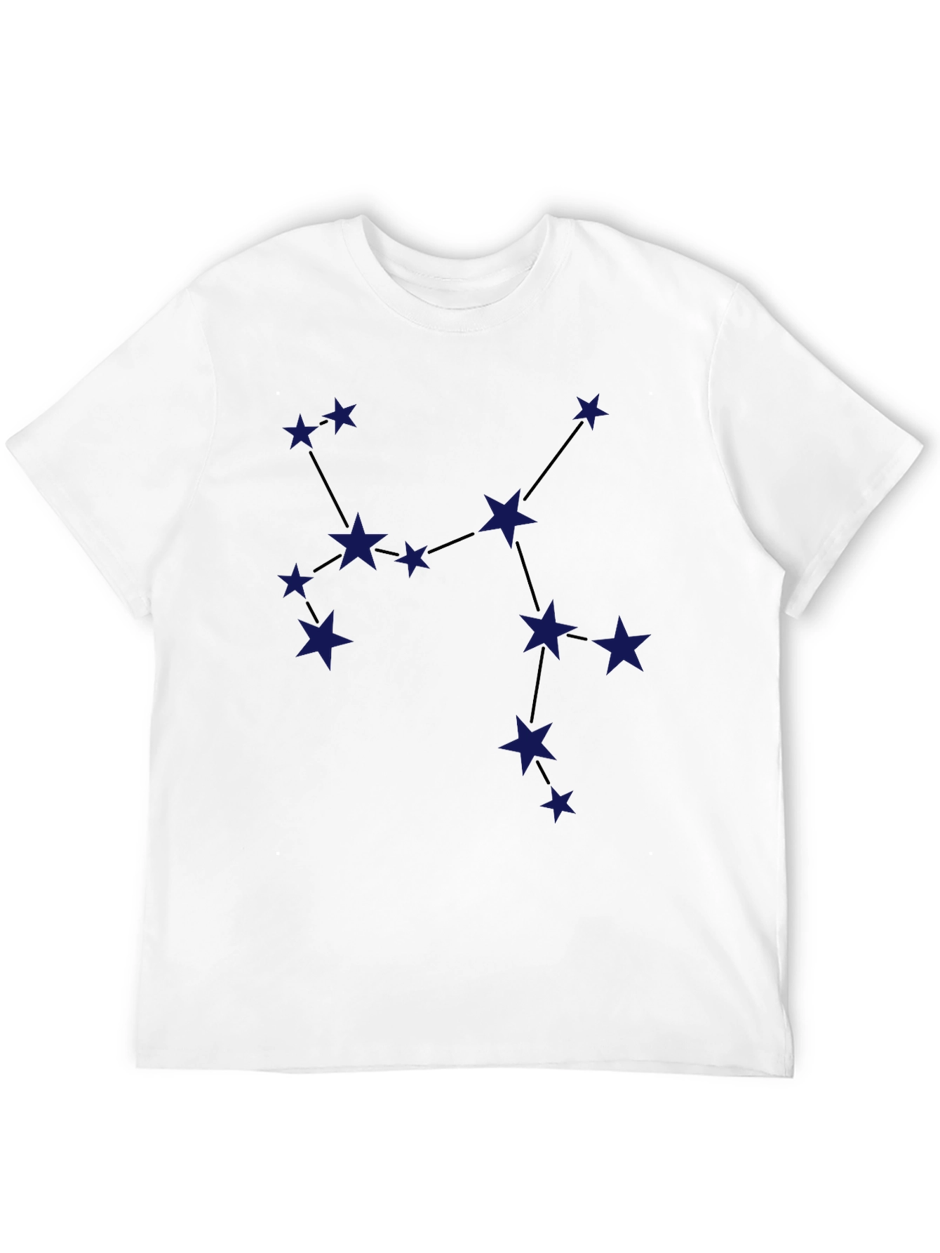Constellation Graphic Tee - Stylish Star Design