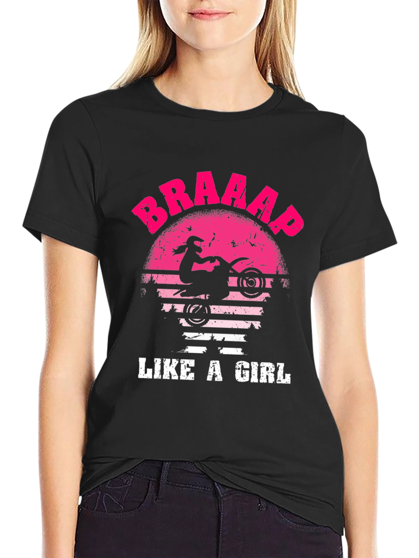 Braaap Like a Girl Graphic Tee