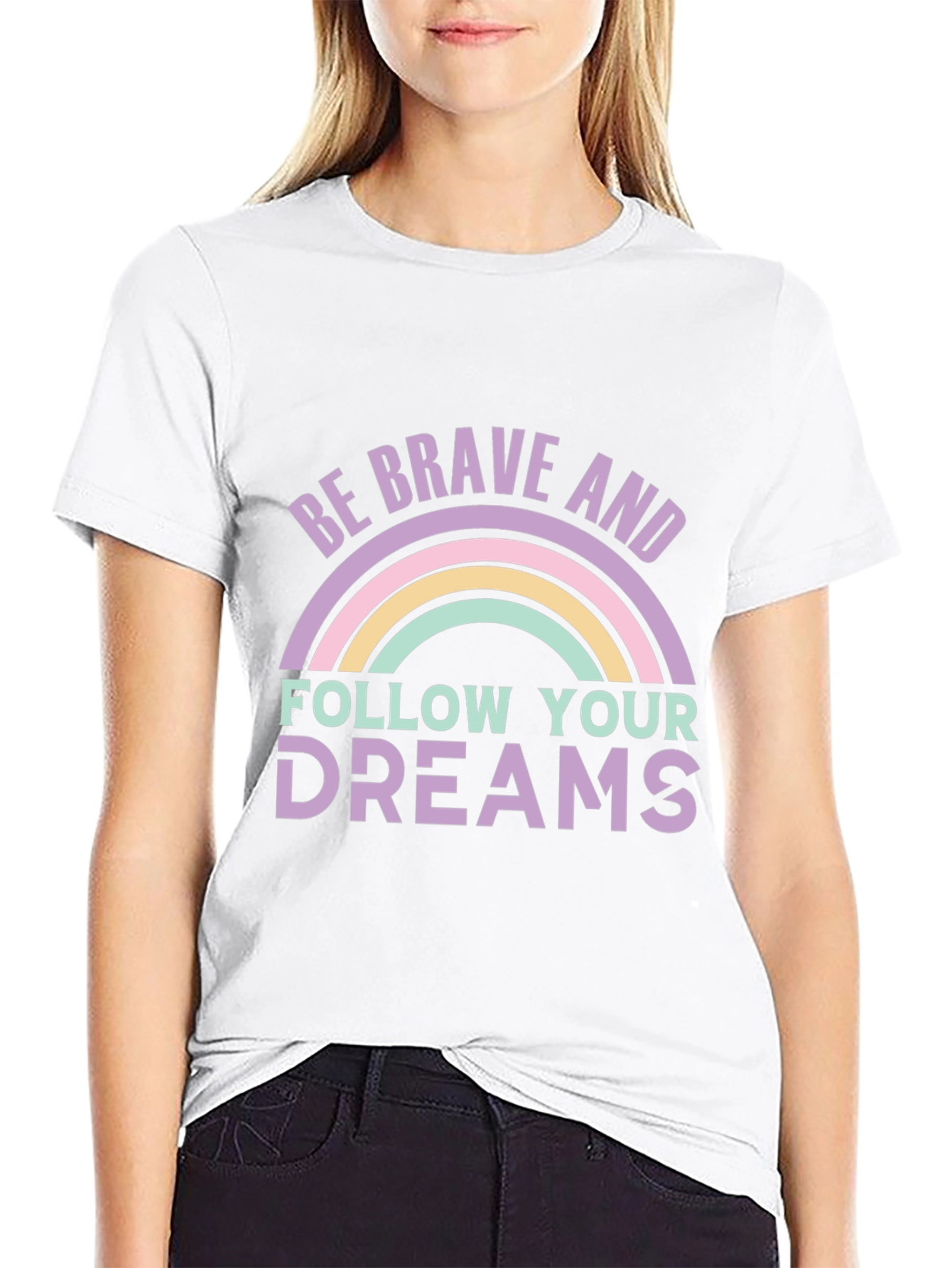 Be Brave and Follow Your Dreams Graphic Tee
