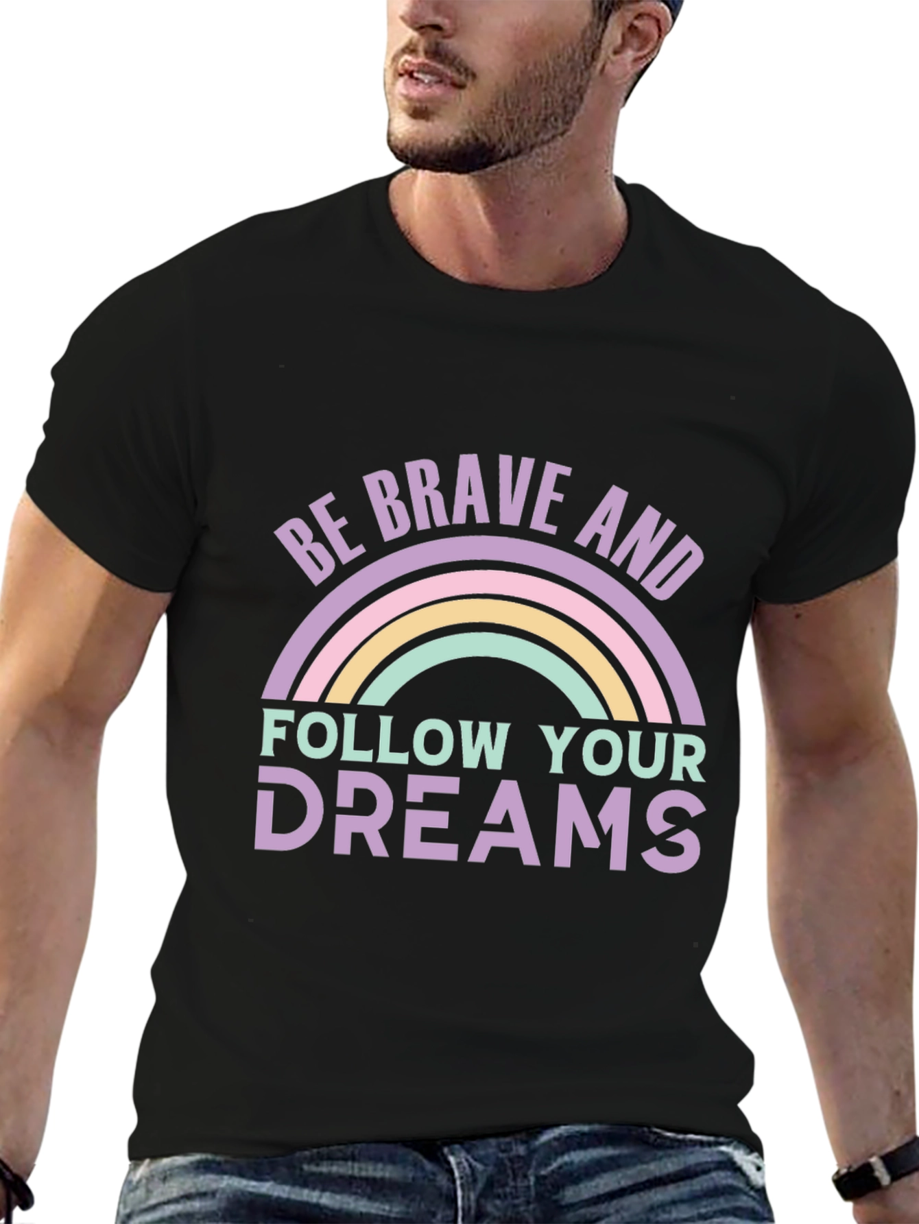 Be Brave and Follow Your Dreams Graphic Tee
