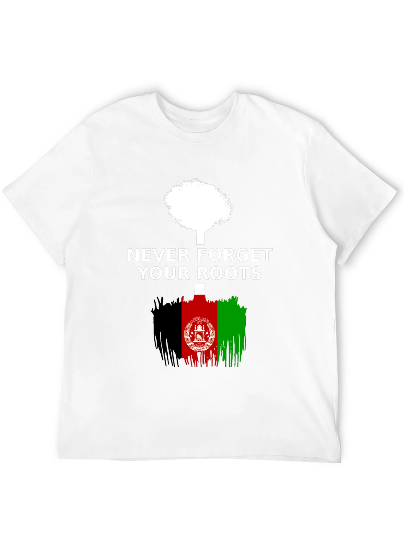 Never Forget Your Roots Afghanistan T-Shirt