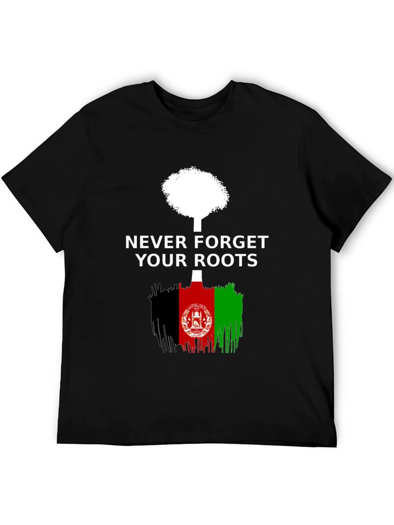 Never Forget Your Roots Afghanistan T-Shirt