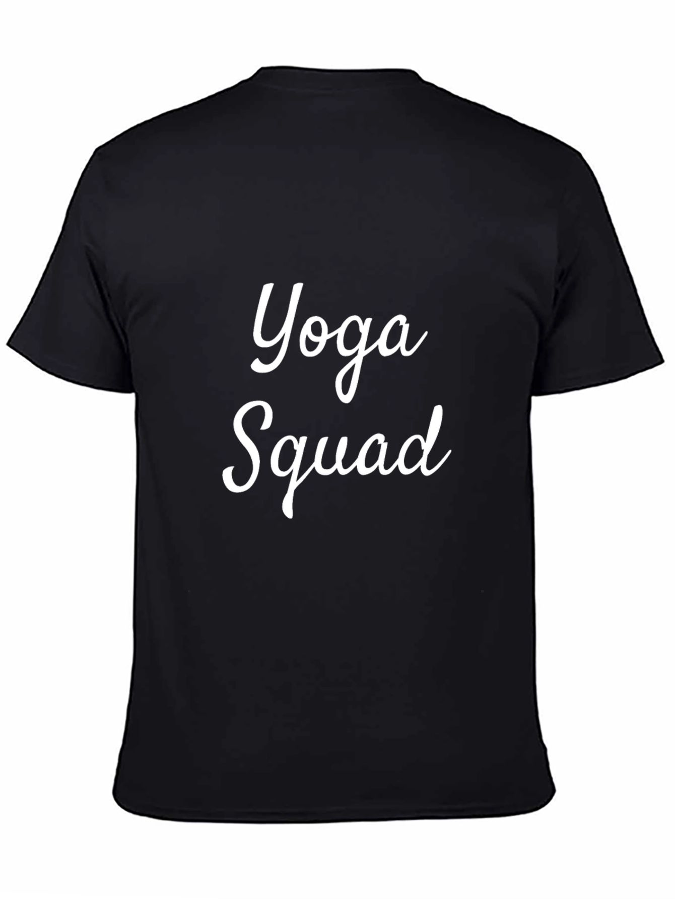Yoga Squad Graphic Tee - Black