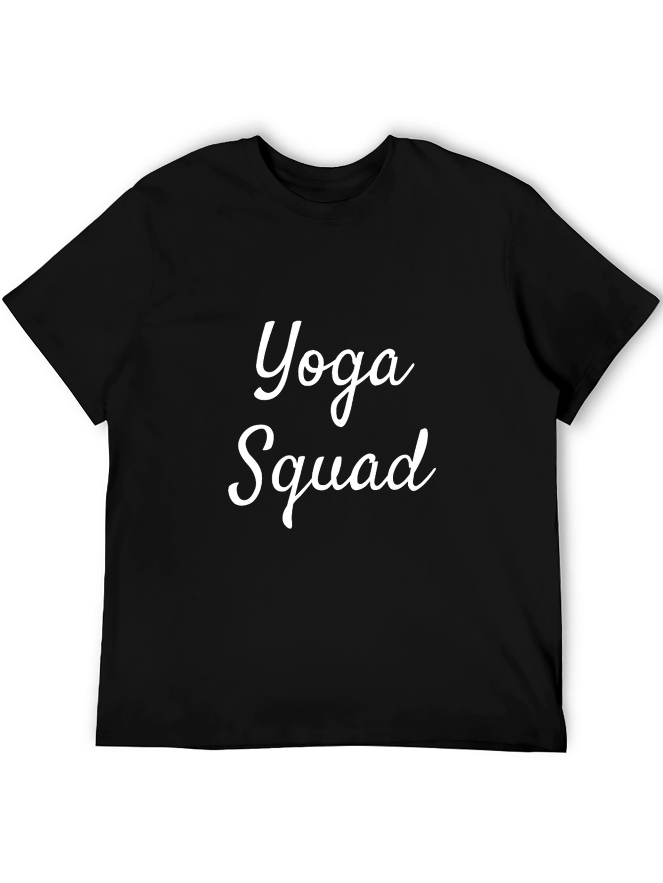 Yoga Squad Graphic Tee - Black