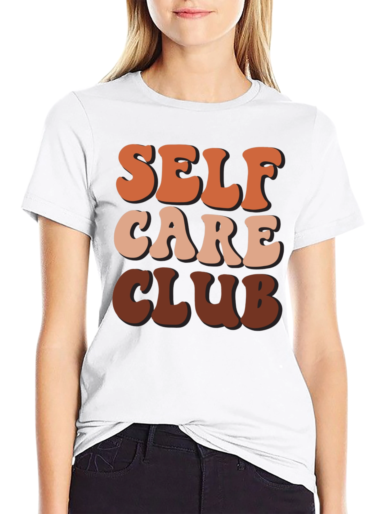 Retro Self Care Club T-Shirt