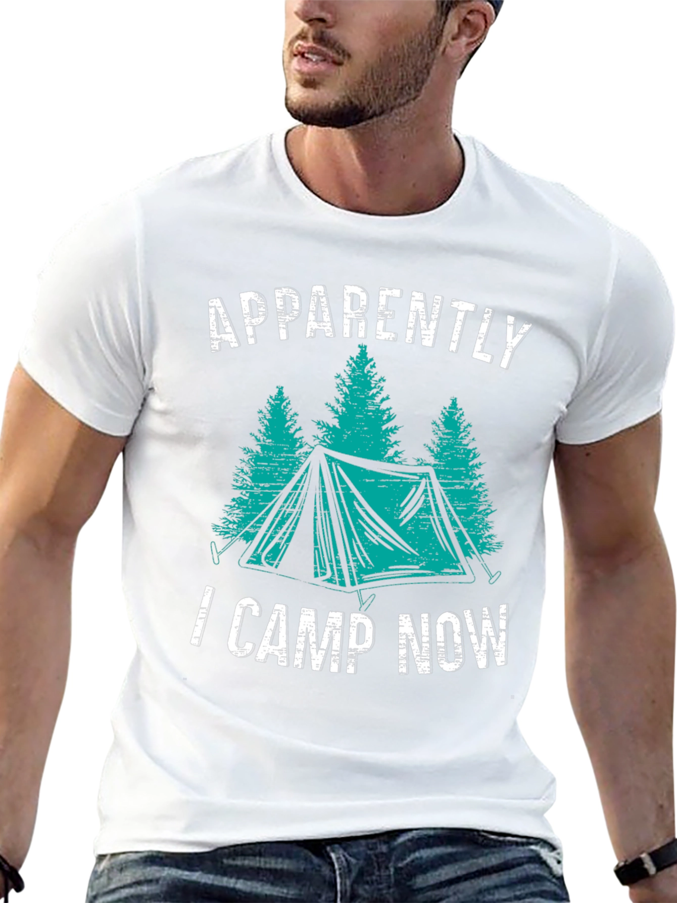 Apparently I Camp Now Camping T-Shirt