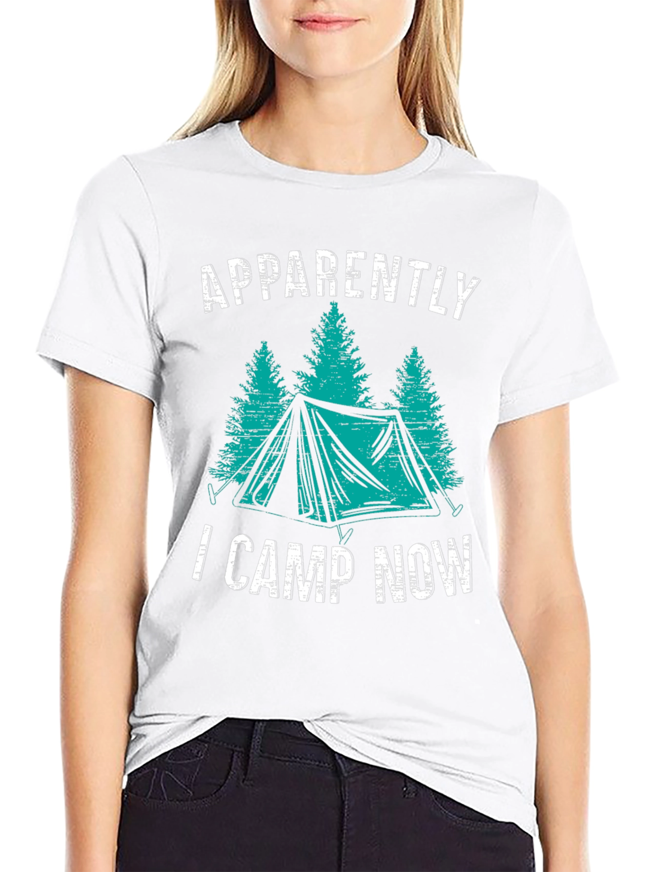 Apparently I Camp Now Camping T-Shirt