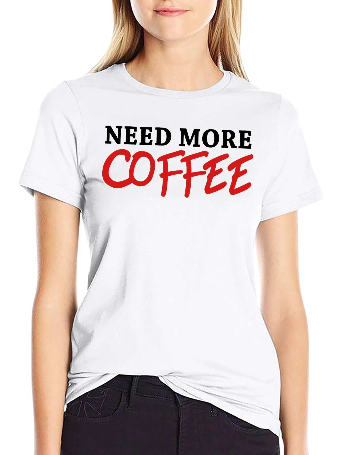 Need More Coffee T-Shirt - Black