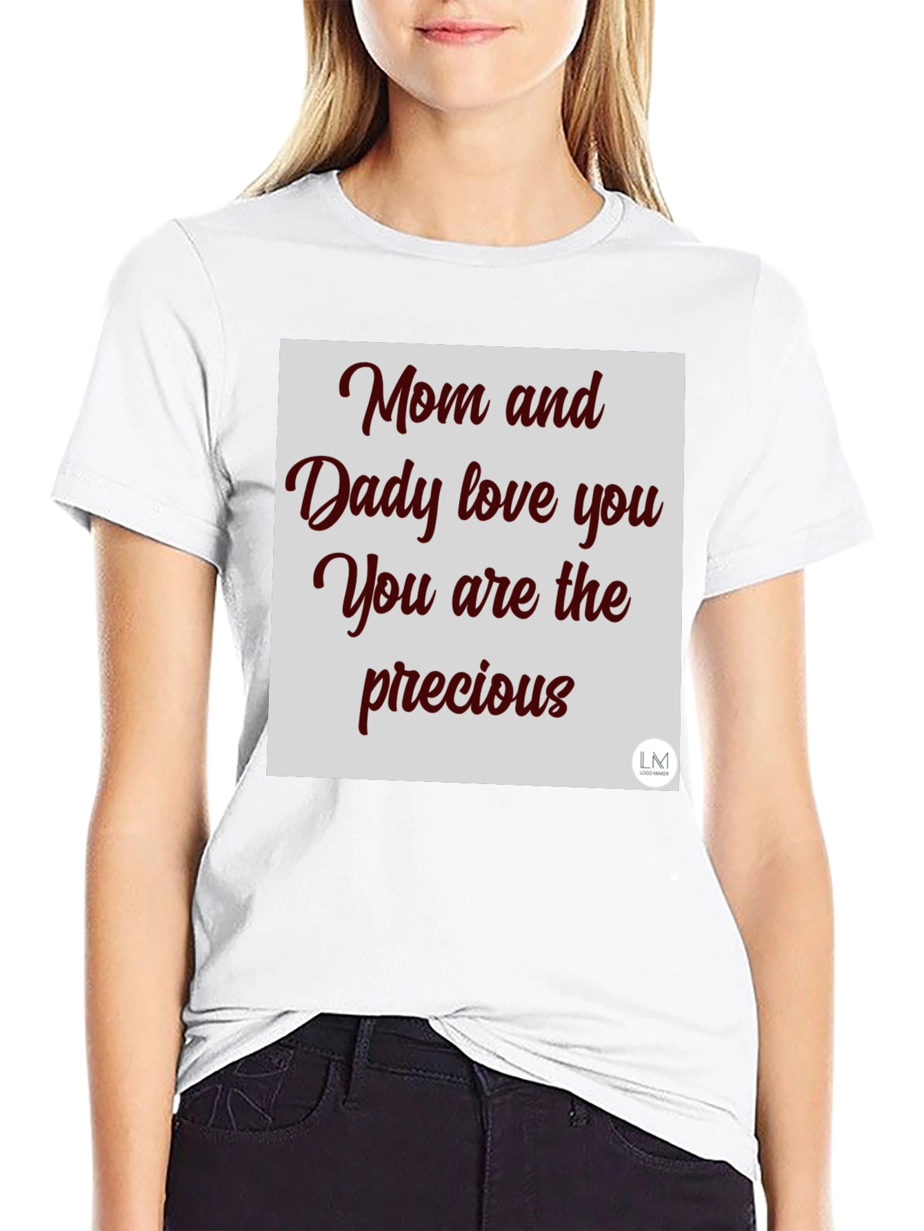 Mom and Daddy Love You Graphic T-Shirt