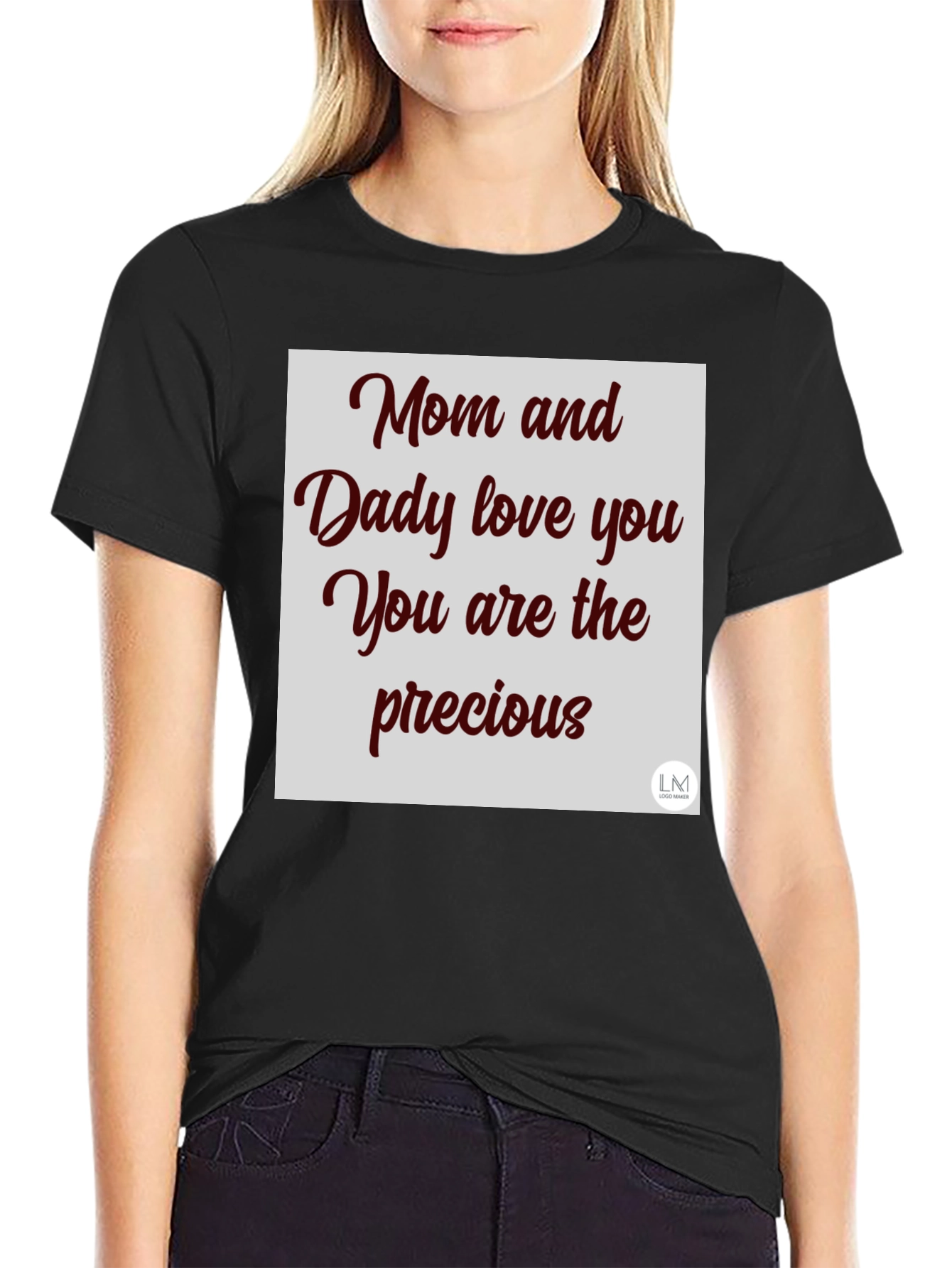 Mom and Daddy Love You Graphic T-Shirt