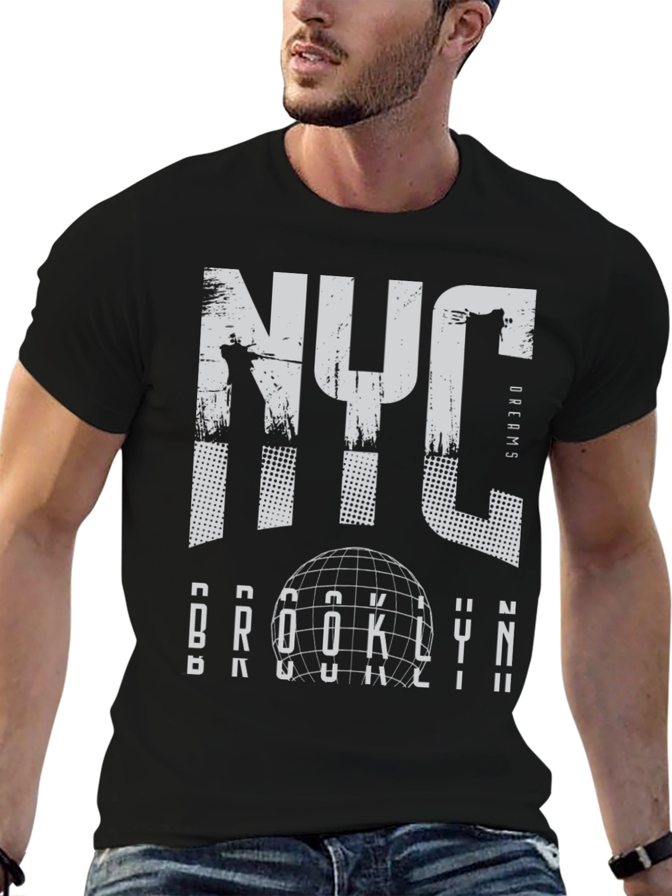 NYC Brooklyn Graphic T-Shirt - Urban Style