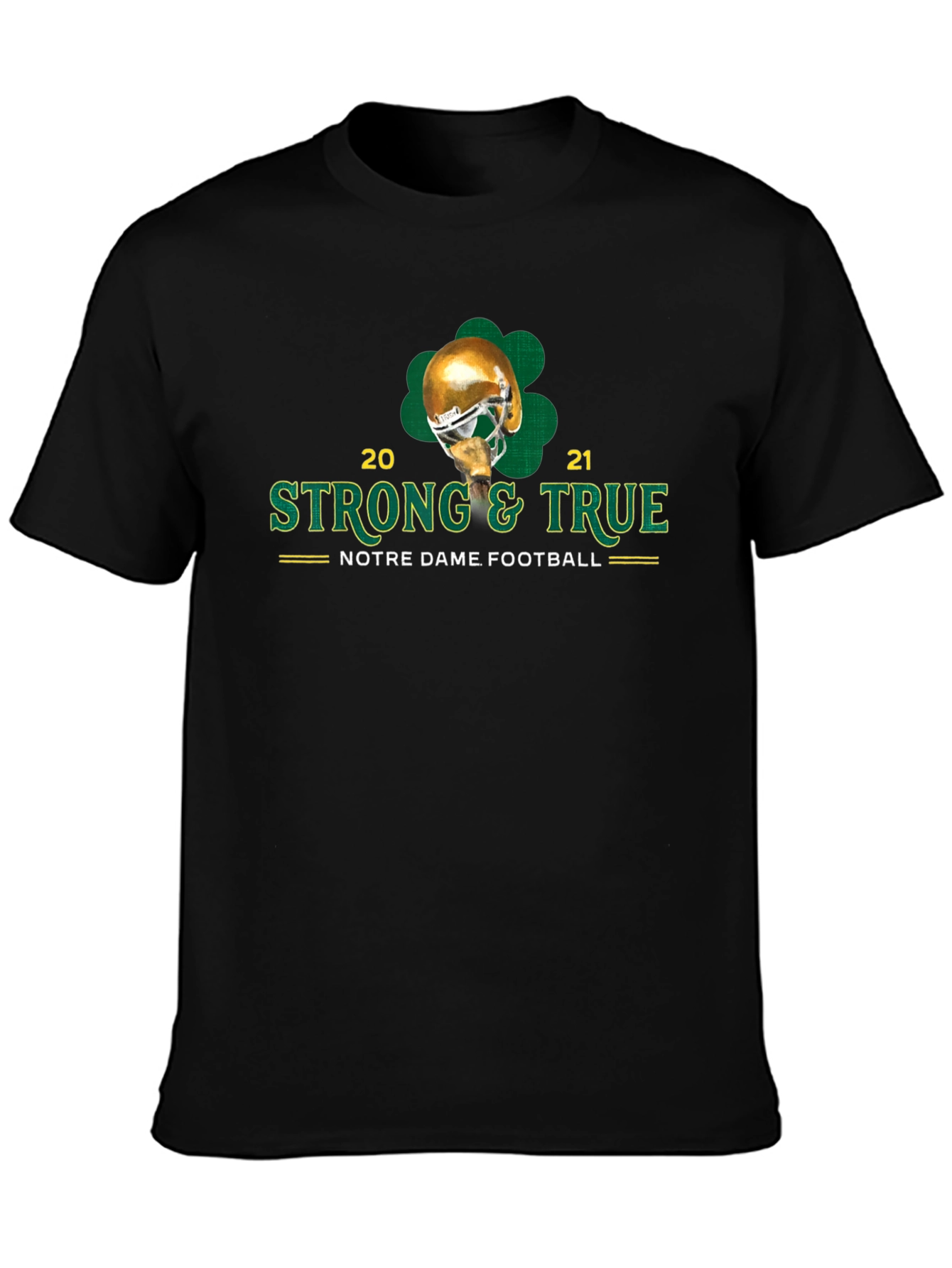 Notre Dame Football Strong & True T-Shirt