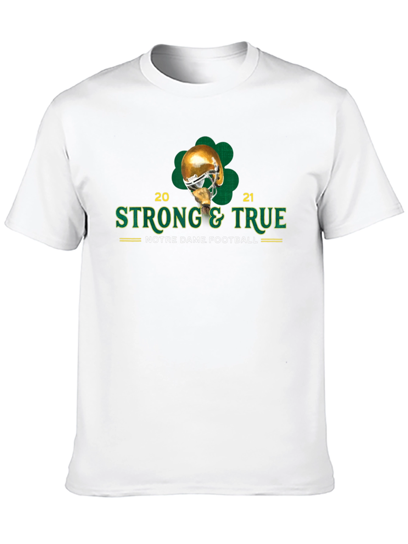 Notre Dame Football Strong & True T-Shirt